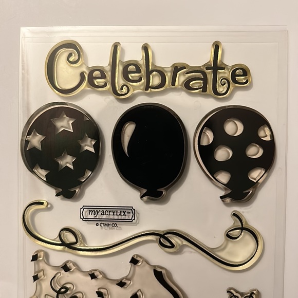 Birthday Celebration C1210 stamp set - Picture 3 of 6